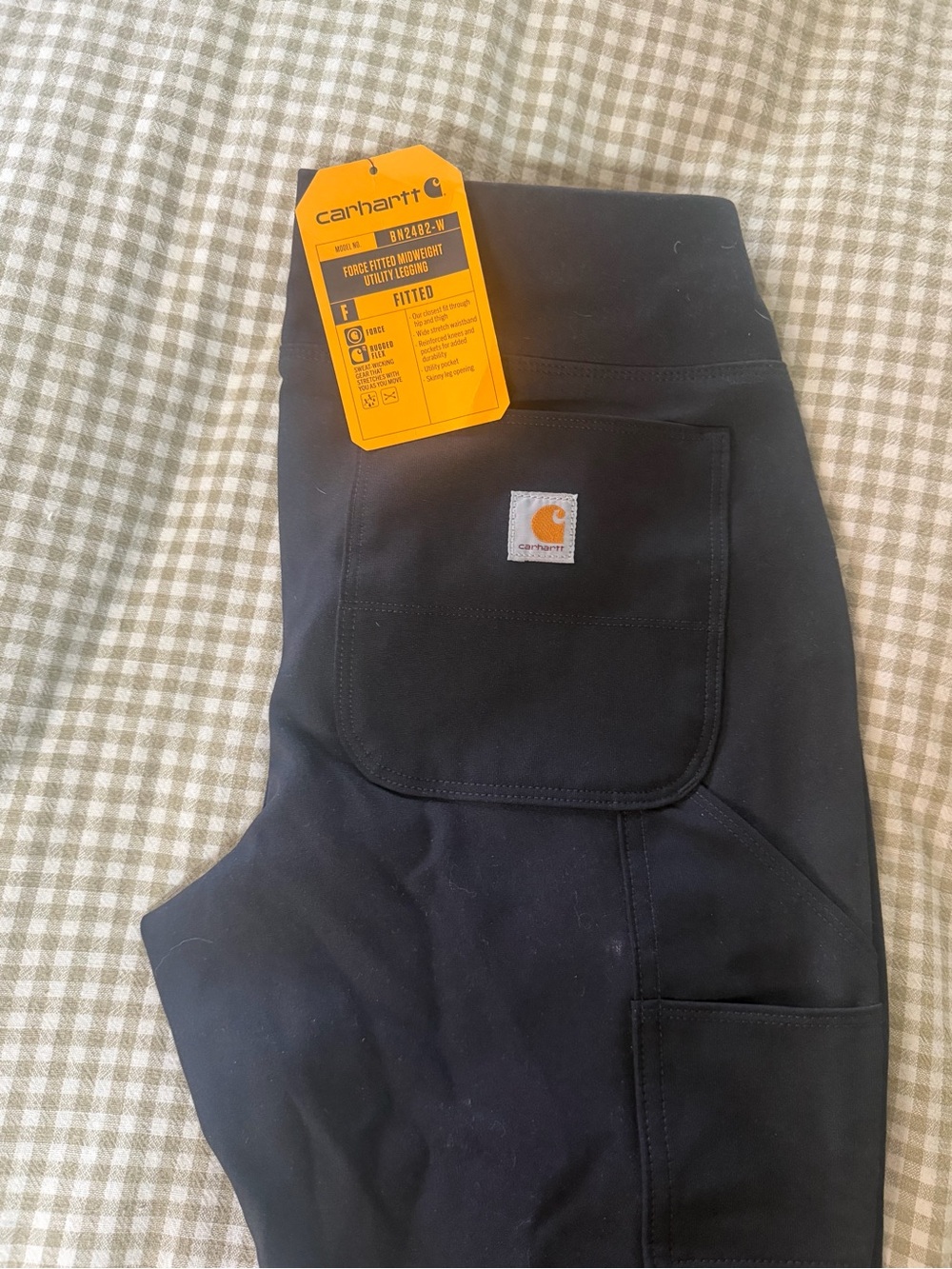 Carhartt Women's Black Leggings - Picture 2 of 3
